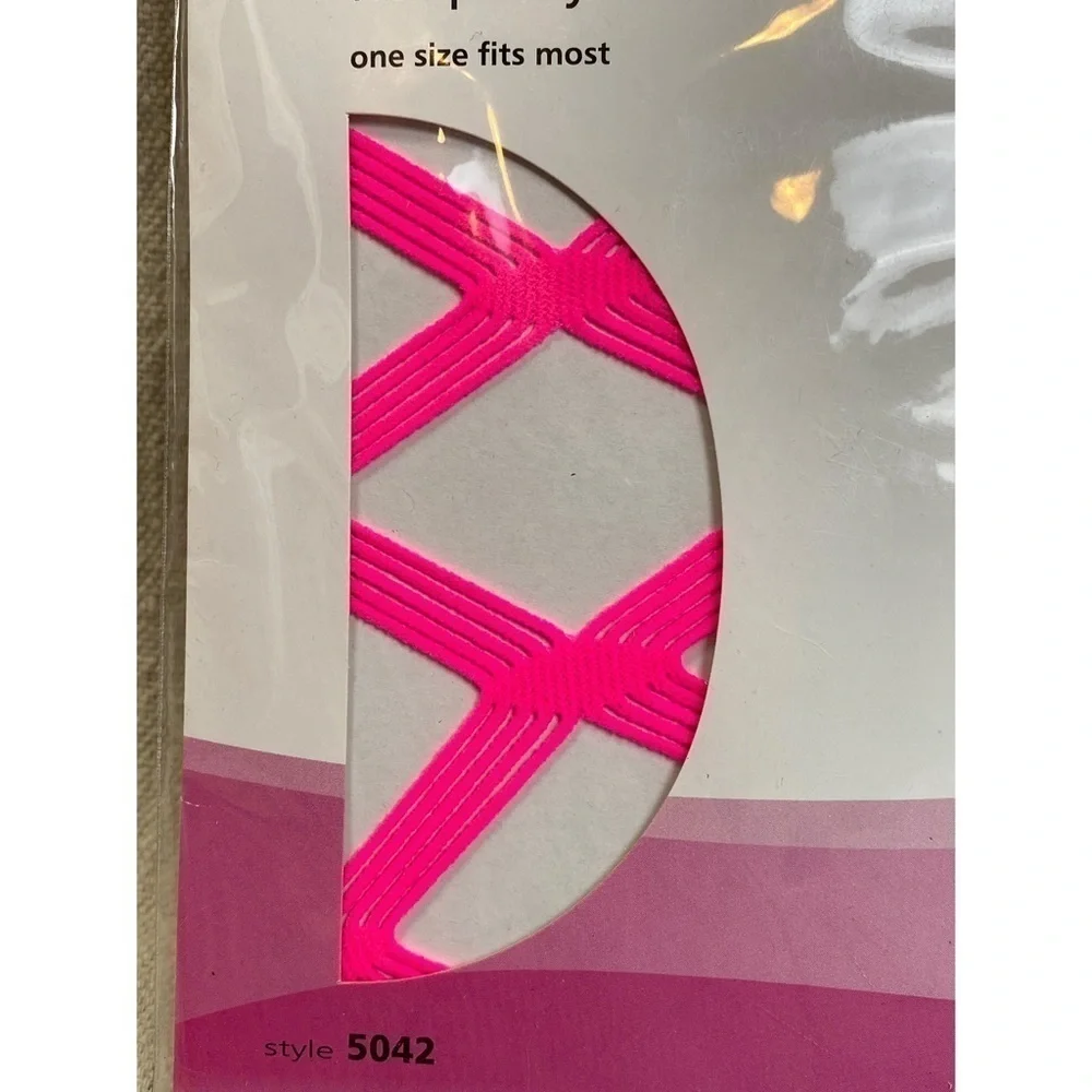 Music Legs Diamond net Pantyhose style 5042 - PINK NEW